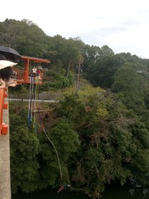 開運橋　バンジージャンプ