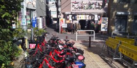 シェアサイクル神田明神