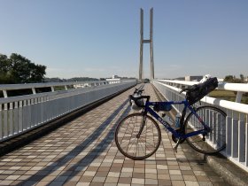 南河内サイクルライン　サイクル橋
