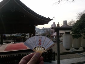 北野天満宮神社より風見鶏の館