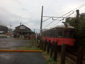 銚子電鉄　外川駅