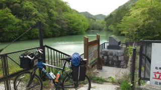 途中のため池　一の谷池