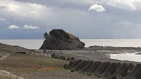 道の駅志原海岸　ベアーズロック