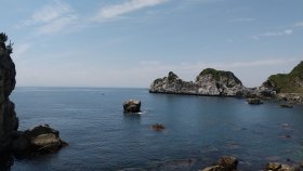 立厳岩より白崎