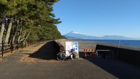 太平洋自転車道　三保の松原