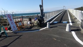 太平洋自転車道　弁財天川