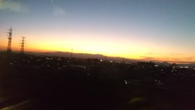 東北新幹線より宮城蔵王方面