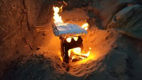 相良ビーチ　野宿