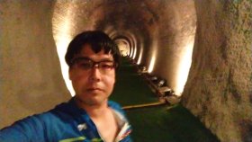 亀の瀬地すべり対策事業杭工見学　