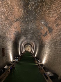 亀の瀬地すべり対策事業杭工見学