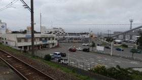 南海和歌山港駅よりフェリー乗り場