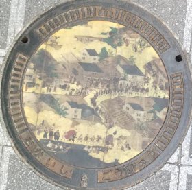 21住吉祭礼図屏風１