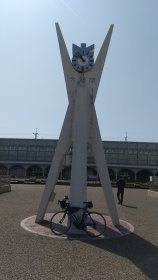 住道駅前時計台