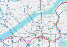 淀川リバーサイドサイクルライン