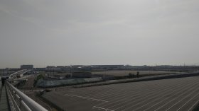 夢舞大橋より夢州方面