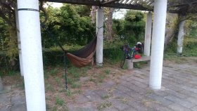 宿泊　加古川下流浄化センターにて