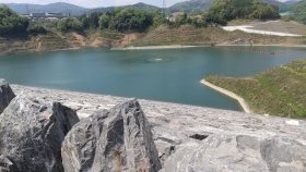 安威川（あいがわ）ダム　ダム湖側