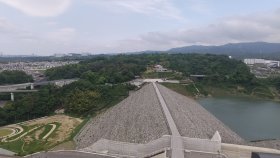 安威川ダム左岸展望台