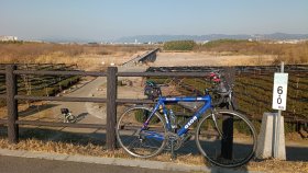 木津川CR　流れ橋