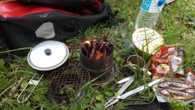 鏡ヶ成湿原付近