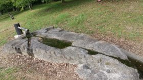 飛鳥資料館　酒船石レプリカ