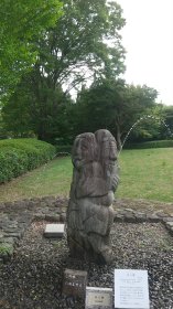 飛鳥資料館　石像レプリカ