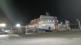 ジャンボフェリー　神戸港