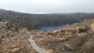 大浪池（登山口側）