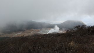 えびの高原　硫黄山方面