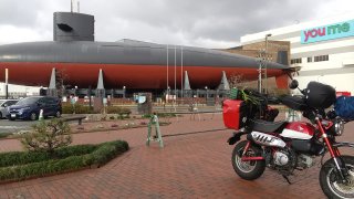 海上自衛隊呉史料館　潜水艦　あさしお